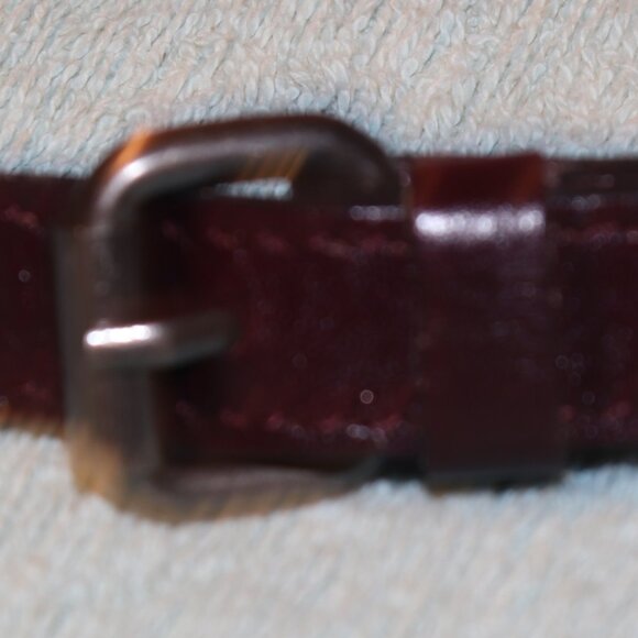 Patricia Nash Gracchi Tooled Leather Frame Satchel Crossbody Purse– Dark Red - Picture 10 of 12